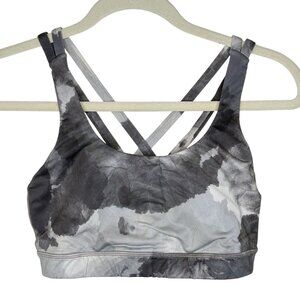 Lululemon Tie-Dye Crossback Sports Bra, 6